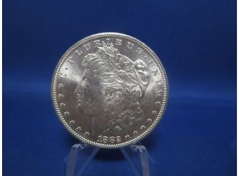 1882 S San Fransisco  Morgan Silver Dollar Unc