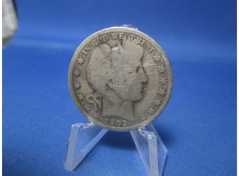 1902 New Orleans Barber Silver Half Dollar