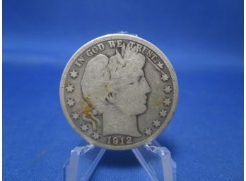 1912 New Orleans Barber Silver Half Dollar