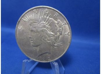 1922 Silver Peace Dollar UNC