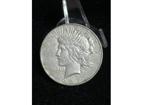 1927 Denver Peace Silver Dollar  - Better Date