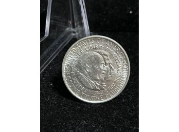 1952 Booker T Washington & George Washington Carver Silver Commemorative Half Dollar