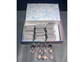Lot Of Carded And Encapsulated Lincoln Cents 1909 To 2017 - Many Uncirculated Coins 125 Coins
