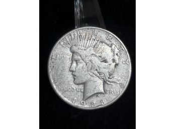 1928 S San Francisco Peace Silver Dollar  - Better Date