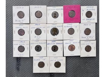 Lot Of Error Lincoln Cents