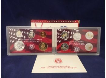 2001 United States Silver Proof Set