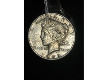 1935 S San Francisco Peace Silver Dollar  - Better Date