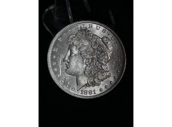 1881 Morgan Silver Dollar Uncirculated