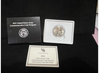 2009 US Army Uncirculated Half Dollar Commemorative Coin