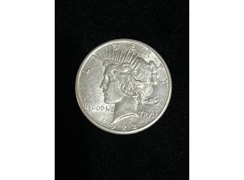 1922 S San Francisco Peace Silver Dollar