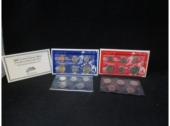 2005 United States P & D  Unciculated Mint Set