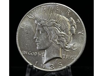 1935 Peace Silver Dollar - Uncirculated