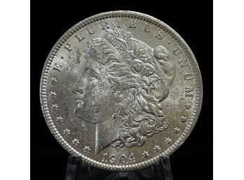 1904 O New Orleans Morgan Silver Dollar - Almost Uncirculated