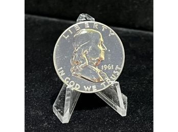 1961 Proof Franklin Silver Half Dollar