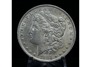 1881 O New Orleans Morgan Silver Dollar - Almost Uncirculated