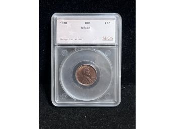 1920 Lincoln Wheat Cent Uncirculated