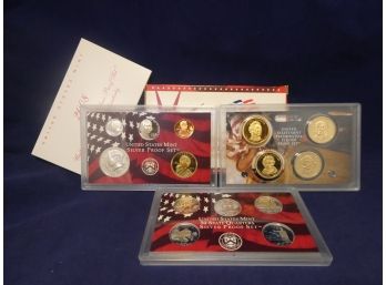 2008 United States Silver Proof Set 10 Coins