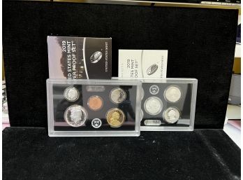 2019 United States Mint Silver Quarter Proof Set 10 Coins - Complete