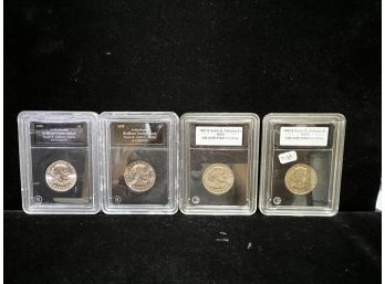 1979, 1999, 1980 S & 1981 S Susan B. Anthony Dollars -  Uncirculated