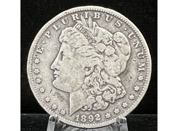 1892 New Orleans Morgan Silver Dollar