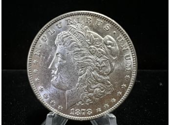 1878 San Francisco Morgan Silver Dollar - First Year Minted