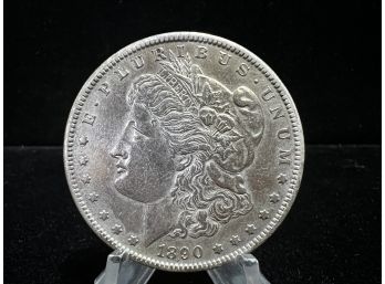1890 San Francisco Morgan Silver Dollar