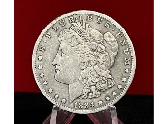 1884 San Francisco Morgan Silver Dollar - Semi Key Date