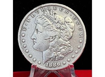 1886 San Francisco Morgan Silver Dollar - Semi Key Date