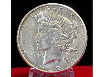 1922 San Francisco Peace Silver Dollar - Uncirculated