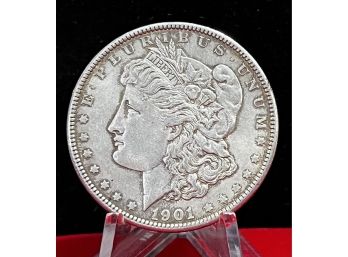 1901 Morgan Silver Dollar - Extra Fine