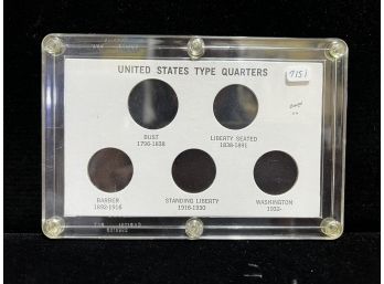 Capitol - Silver Quarter Type Set Holder