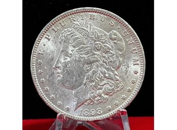 1898 New Orleans Morgan Silver Dollar - Almost Uncirculated