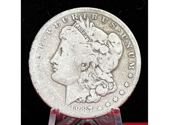 1887 S Morgan Silver Dollar -