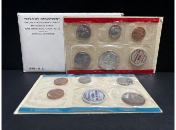 1970 US Mint P & D Set  - Kennedy Half Key Date