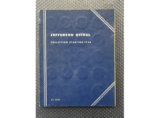 Complete Jefferson Nickel Book - Silver Coins And 1950D - 60 Coins