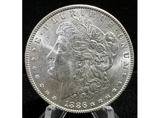 1886  Morgan Silver Dollar  - Uncirculated