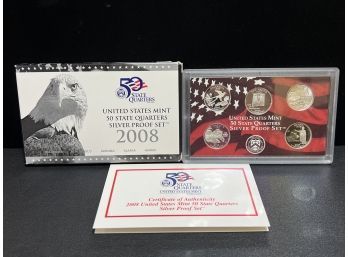 2008 United States Silver State Quarter  Proof State Set 5 Coin8