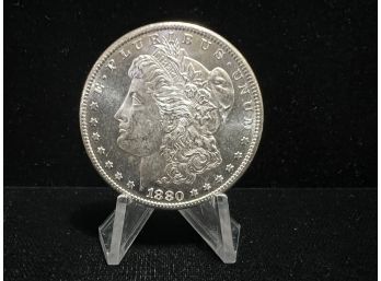 1880 San Francisco Morgan Silver Dollar - Uncirculated - Proof Like Mirror Finish