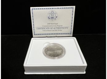 2008 Bald Eagle Uncirculated  Half Dollar Commemorative Coin
