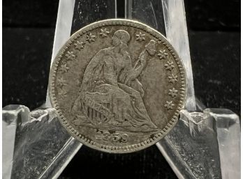 1859 Silver Seated Liberty Half Dime - Very Fine - Low Mintage