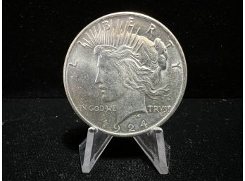 1924 Peace Silver Dollar Uncirculated