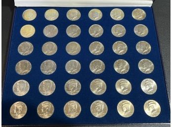 Kennedy Half Dollar Collection 1964 - 2000 - Presentation Set - 36 Coins