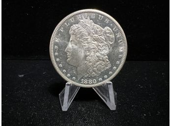 1880  San Francisco Morgan Silver Dollar Uncirculated - Proof Like