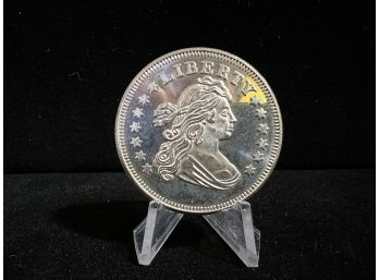 Draped Bust Dollar Style 1 Oz .999 Silver Round