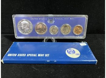 1967 United States Mint Special Mint Set With 40 Percent Silver Half