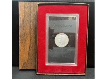 1972 US Mint San Francisco Eisenhower Proof Silver Dollar