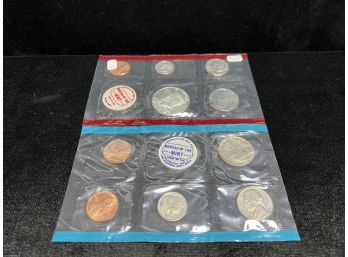 1969 United States 10 Coin P & D Mint Set