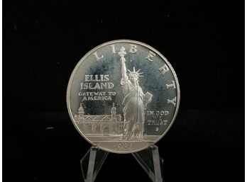 1986 Statue Of Liberty Commemorative Proof Silver Dollar