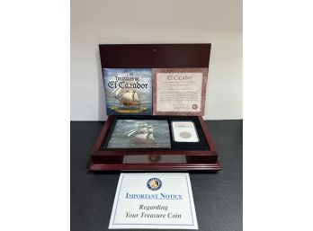 1783 El Cazador 2 Reales Silver Shipwreck Coin NGC Certified