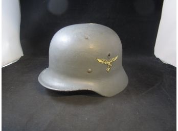 WWII German M35 Steel Helmet - Refinished